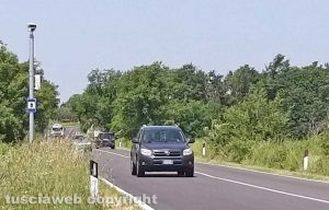 Montefiascone - L'autovelox alla Commenda