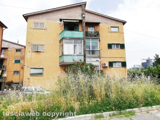 Viterbo - Le case popolari al Carmine