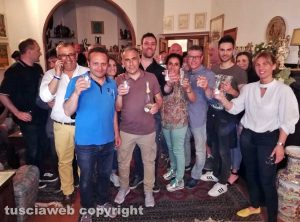 Civita Castellana - Franco Caprioli sindaco - La Lega festeggia