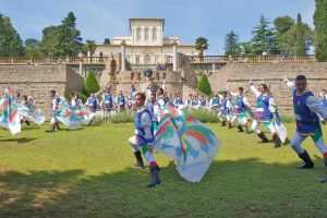 La Nazionale italiana sbandieratori