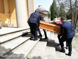 Viterbo - I funerali di Veronica Torretti