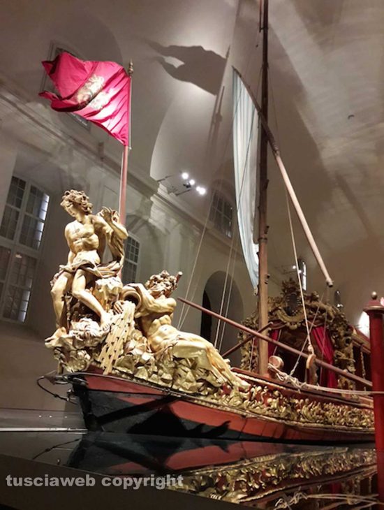 Torino - Il bucintoro dei Savoia, Reggia di Venaria