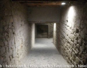 Viterbo - Le luci al parcheggio di Bagnaia