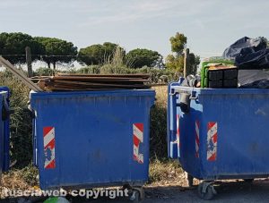 Tarquinia - degrado su viale Etruria, a San Giorgio