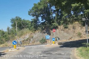 Vetralla - Buche in via Foro Cassio