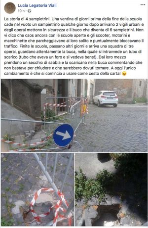 Il post di Lucia Maria Arena