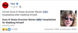 Steven Hadler - La notizia riportata da TMZ