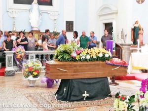 Soriano - I funerali di Riccardo Carinella
