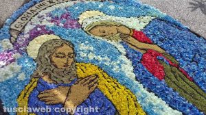 Bolsena - L'infiorata 2019 