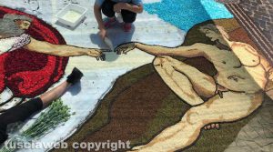 Bolsena - L'infiorata 2019