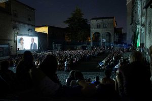 L'arena del Tuscia film fest a piazza San Lorenzo 