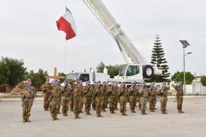 Missione in Libano - Esercito - Reparti schierati durante la-cerimonia d'avvicendamento
