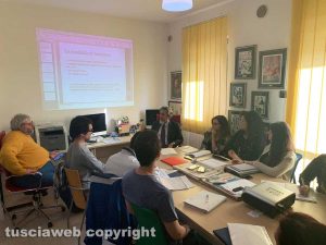 Viterbo - Francesco Battistoni alla Tusciaweb academy