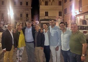 Civita Castellana, la Lega festeggia la vittoria di Franco Caprioli sindaco