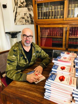 Giovanni Ciacci col suo ultimo libro "La Contessa"