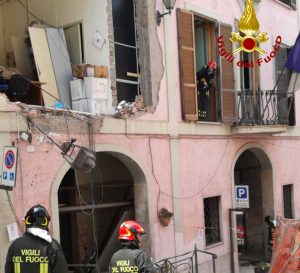 Rocca di Papa - Esplosione al palazzo comunale