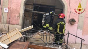 Rocca di Papa - Esplosione al palazzo comunale