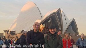Luca Seccafieno e Fabrizio Viti a Sydney