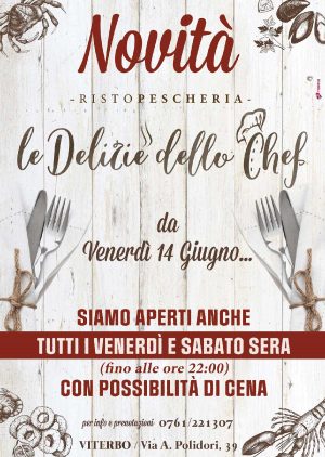 Le delizie dello chef