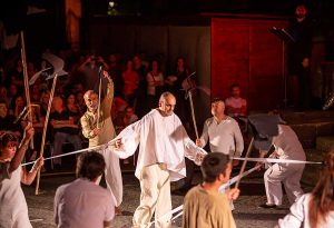 Viterbo - Lo spettacolo teatrale Metamorfosi