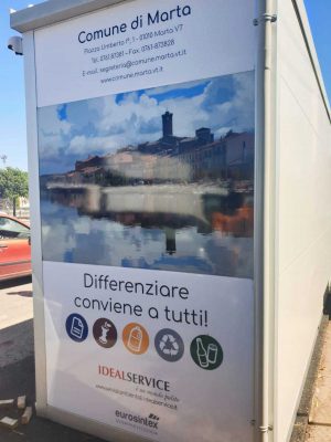 Marta - Isola ecologica informatizzata per il conferimento dei rifiuti