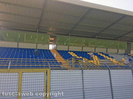 Viterbo - Lo stadio Enrico Rocchi