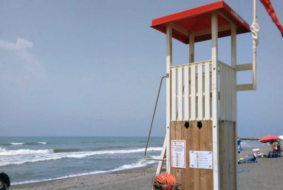 Torretta sulla spiaggia