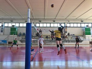 Festa dello sport - Un azione di pallavolo