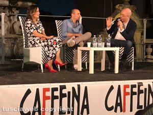 Simona Sparaco e Massimo Gramellini a Caffeina