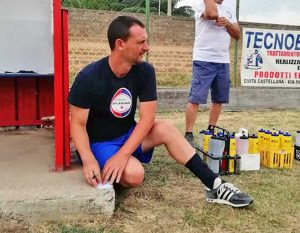 Sport - Calcio - Flaminia - Francesco Punzi prende appunti