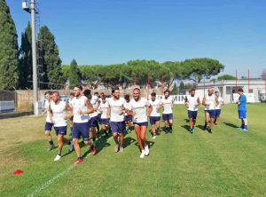Sport - Calcio - L'allenamento della Flaminia