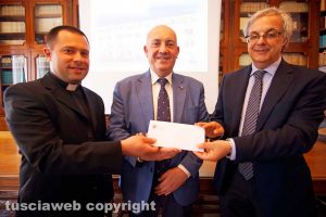 Viterbo - Don Paolo Chico, Giovanni Bruno e Marco Lazzari