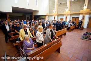 Viterbo - I funerali di Luciana Zampi