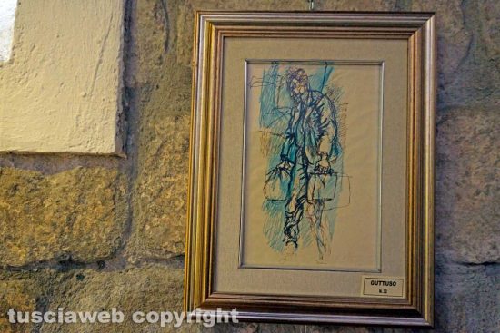Viterbo - Un quadro di Guttuso