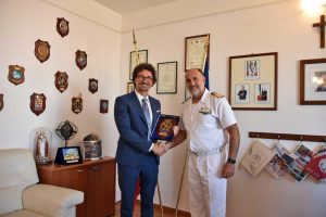 Civitavecchia - Il ministro Toninelli e i parlamentari in visita alla capitaneria e al porto 