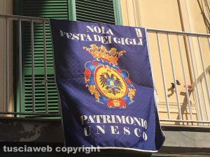Nola- Drappo patrimonio Unesco
