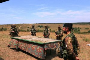 Le esercitazioni del corso Certezza della scuola sottufficiali dell'esercito