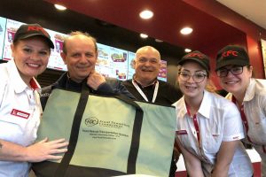 Il Kfc dona il pollo fritto in eccedenza a due associazioni viterbesi