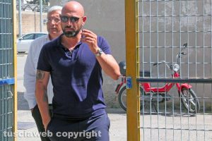 Sport - Calcio - Antonio Calabro e Marco Romano al Rocchi