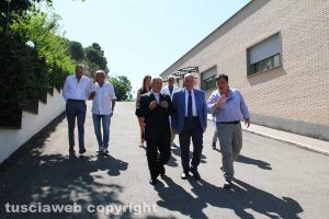 Viterbo - Il prefetto Giovanni Bruno a Villa Immacolata