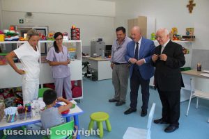 Viterbo - Il prefetto Giovanni Bruno a Villa Immacolata