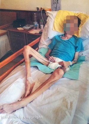 L'uomo affetto da malattia psichiatrica grave