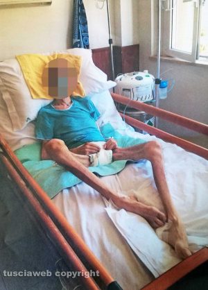 L'uomo affetto da malattia psichiatrica grave