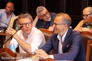 Viterbo - Consiglio comunale - Serra e Purchiaroni