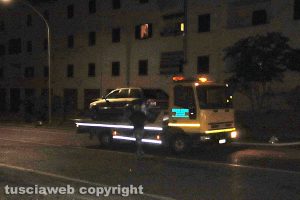 Viterbo - Incidente in Tangenziale Ovest