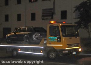 Viterbo - Incidente in Tangenziale Ovest