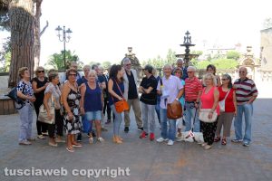 Viterbo - Centro sociale Ellera, la protesta sotto il comune