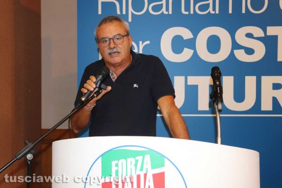 Massimo Giampieri al congresso Forza Italia