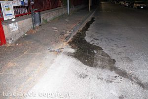 Viterbo - Incidente in via Alessandro Volta