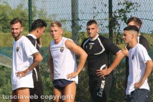 Sport - Calcio - Viterbese - Gli allenamenti a Canepina